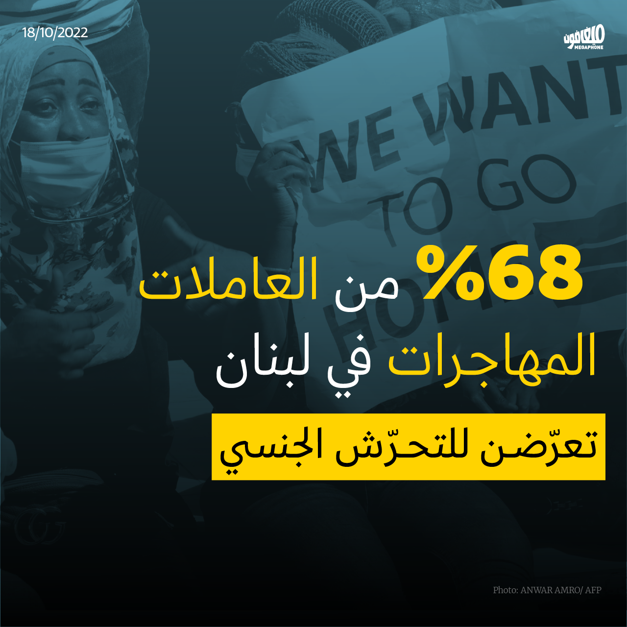 68 ٪ من العاملات المهاجرات في لبنان تعرّضن للتحرّش الجنسي